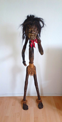 Afrika geschnitzte holzfigur - afrika,