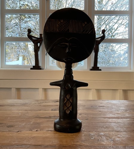Afrikanische holzskulptur - afrikanische,