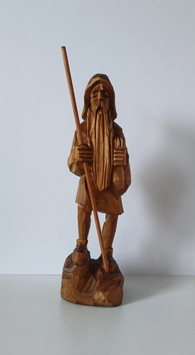 Rübezahl holzfigur geschnitzt - rübezahl,