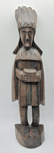 Handgeschnitzte holzfigur - handgeschnitzte,
