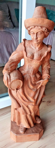 Grosse handgeschnitzte - 60,