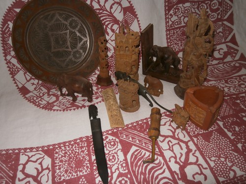 Indsische holzfiguren figuren - indsische,