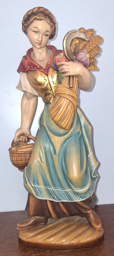 Holzfigur geschnitzt