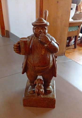 Holzfigur holzskulptur mann - holzfigur/holzskulptur,