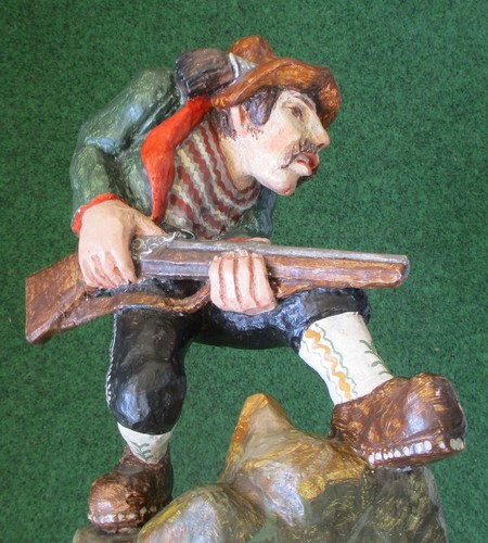 Holzfigur kilo jäger - holzfigur,