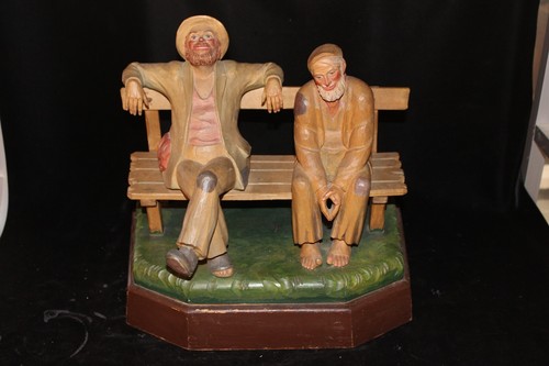 Gruppeholz geschnitzte figuren - gruppeholz,