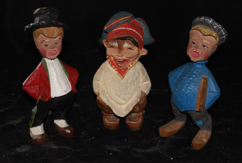 Alte holz figuren finnland - 3,