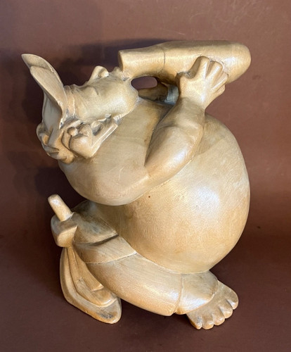Alter holz natur figur - figur, dicker