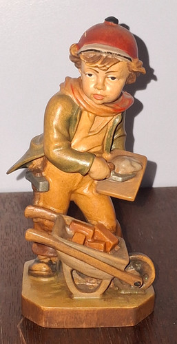 Kleine holzfigur geschnitzt - kleine,