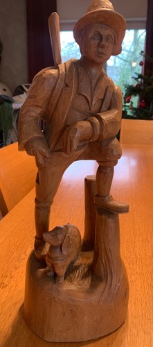 Holzfigur cm jäger - holzfigur,