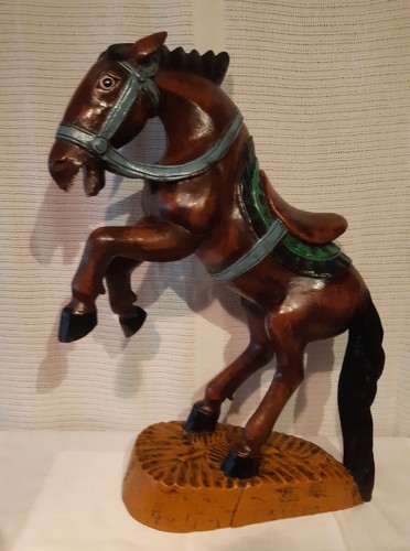 Alte pferd holzfigur - alte,
