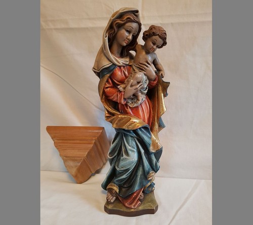 Holzschnitzerei madonna mit - holzschnitzerei,