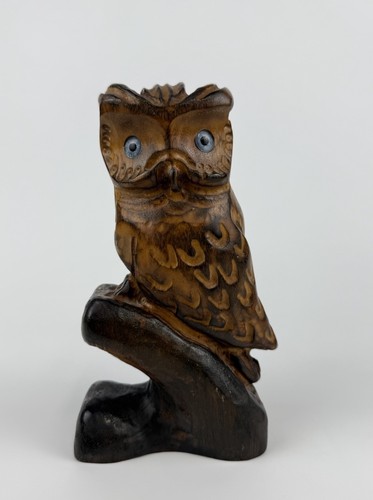 G628 holzfiguren eule - g628,