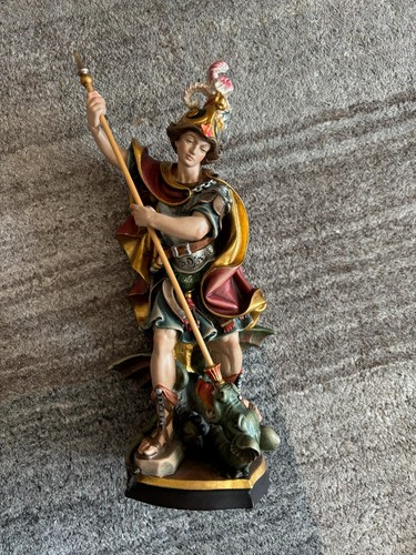 Handgeschnitzte holzfigur - handgeschnitzte, hl