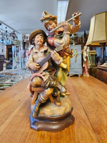 Schöne ältere holzskulptur - schöne,