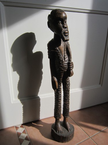 Afrikanische holzskulptur - afrikanische,