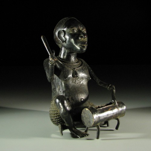 42734 bronze trommler - 42734), nigeria