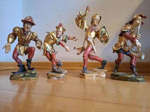Moriskentänzer holz figuren - moriskentänzer,
