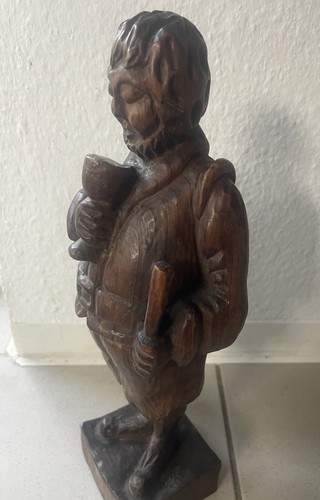 Alte holzschnitzerei figur - alte,
