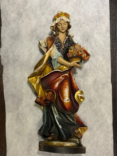 Vintage heiligenfigur - vintage,