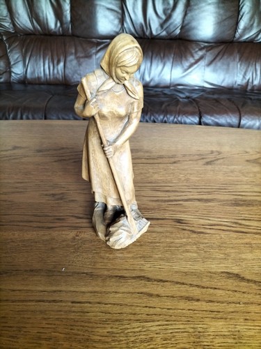Holzfigur geschnitzt h26 - , cm