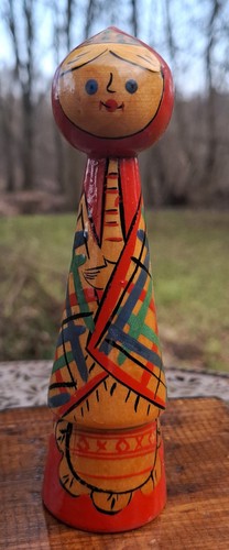 Holz puppe figur - holz,