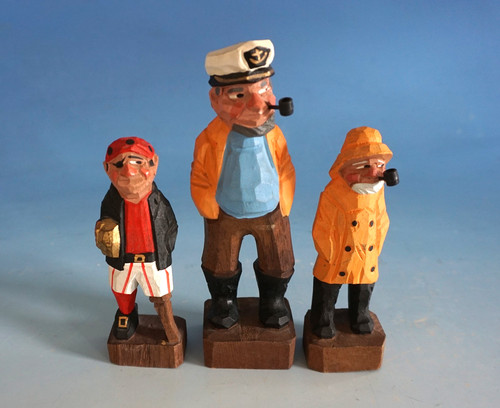 Vintage holzfiguren deko - vintage,