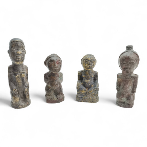 Afrikanische bronzefiguren - 4,