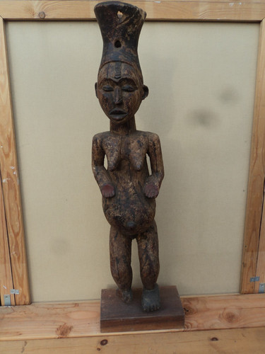 Uralte afrikakanische skulptur - afrikakanische,