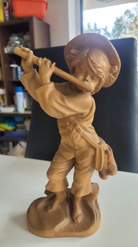 Holzfigur geschnitzt - holzfigur,