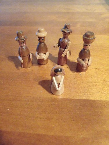 Holzfiguren grippe 5cm - grippe, ca.