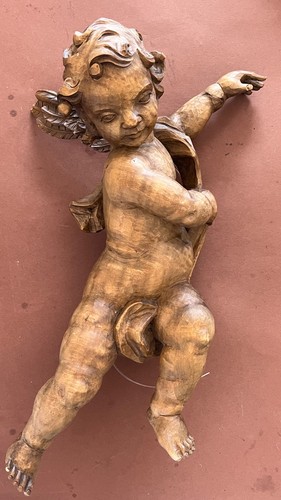 Alte holz figur - alte,