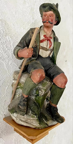 Schöne alte gipsfigur - alte,