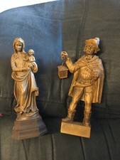 2 Figuren , alter Mann mit