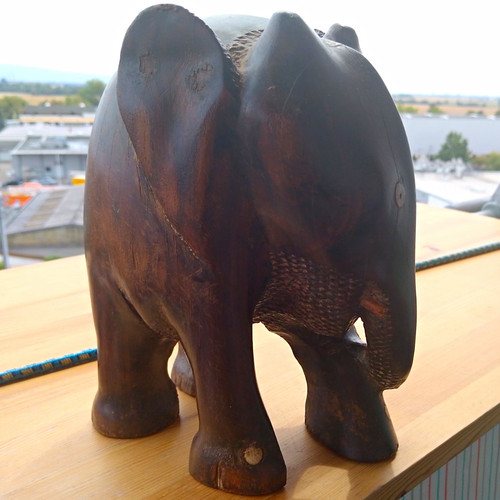 Elefant gebr - elefant,, (eisenholz)