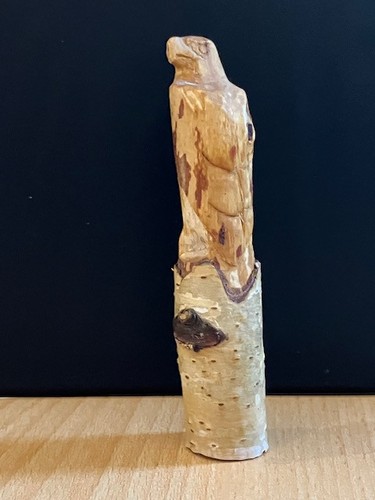 Holzfigur adler geschnitzt - holzfigur, adler,