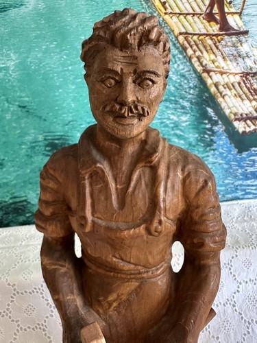 Holzfigur skulptur schmid - skulptur,