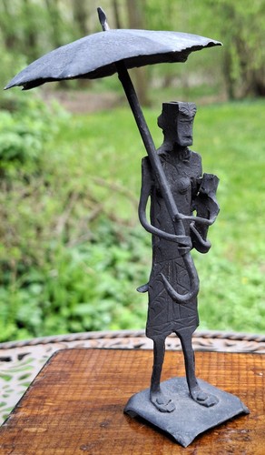 Metall figur frau mit - figur,